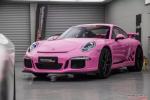 Porsche 911 GT3 by Impressive Wrap on HRE Wheels 2016 года